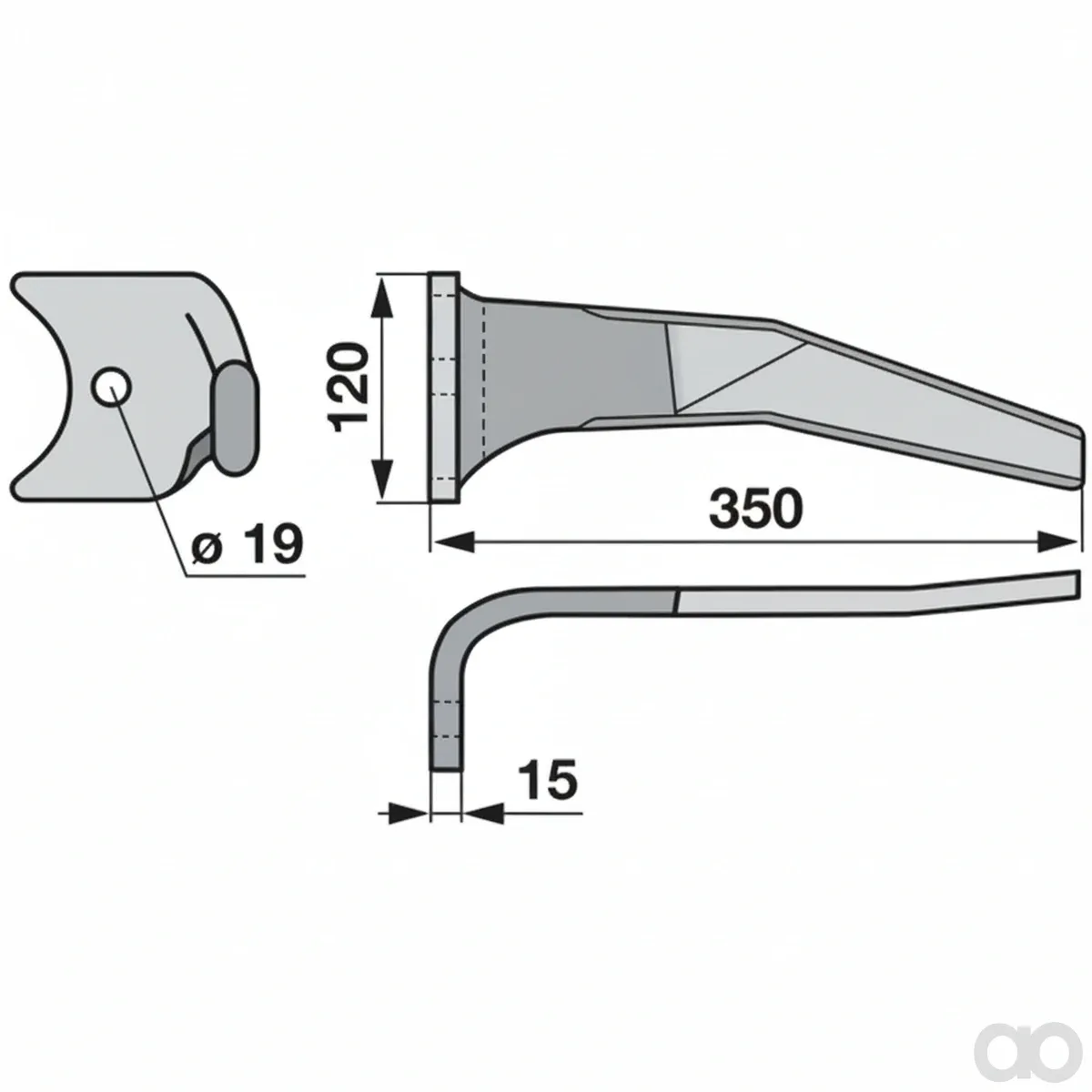 Prillinger - 00281009 - Kreiseleggenzinke Stangen Anstelle