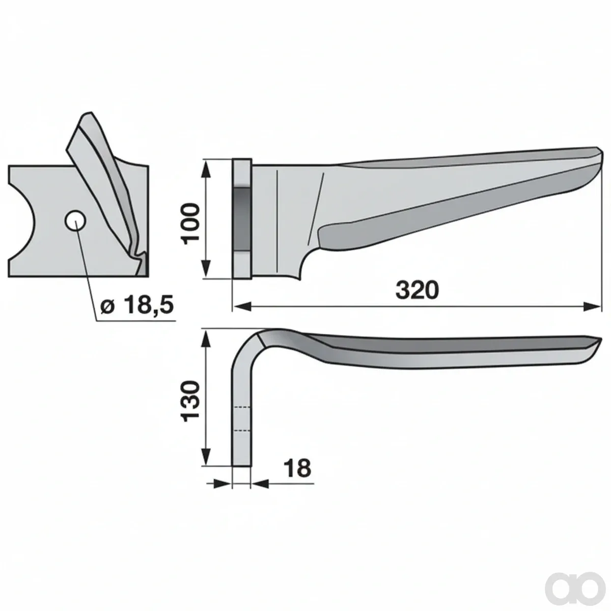 Prillinger - 00281025 - Kreiseleggenzinke Stangen Anstelle