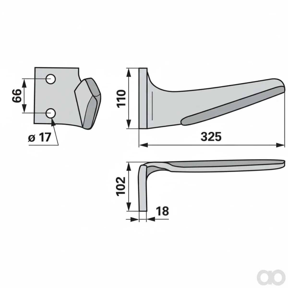 Prillinger - 00281107 - Kreiseleggenzinke Stangen Anstelle