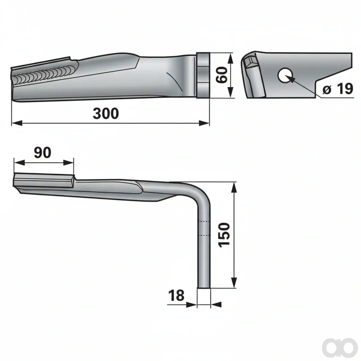 Prillinger - 00281113 - Kreiseleggenzinke Stangen HM Anstelle