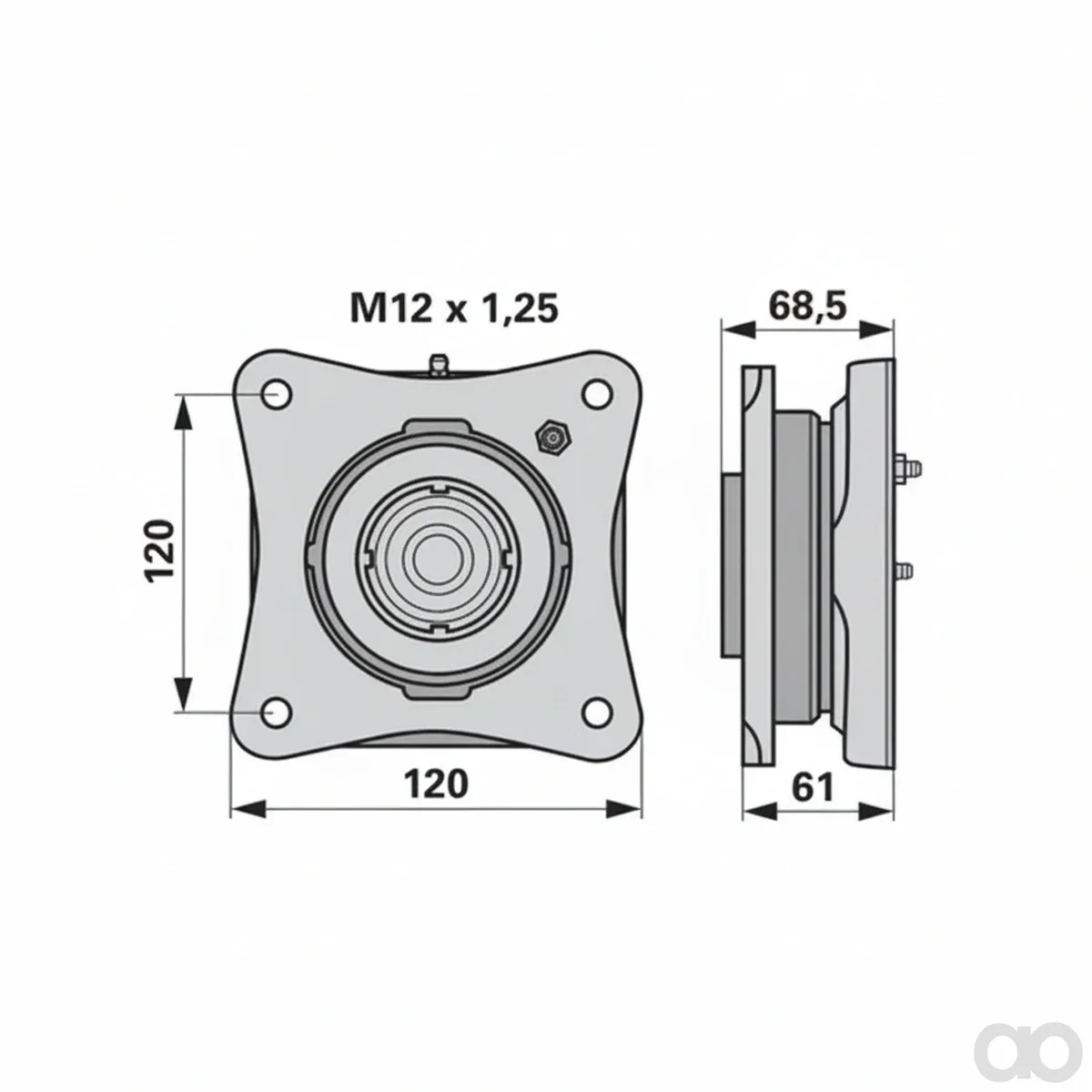 Prillinger - 00281151 - Lagerung Anstelle Maschio M434