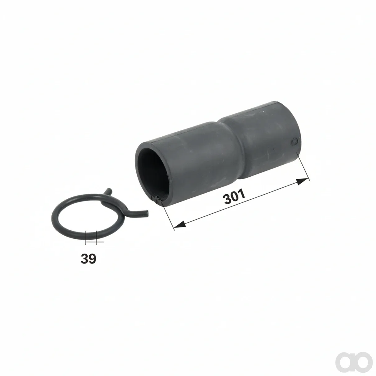 Prillinger - 00310070 - Schlauchmuffe mit Klemme Accord