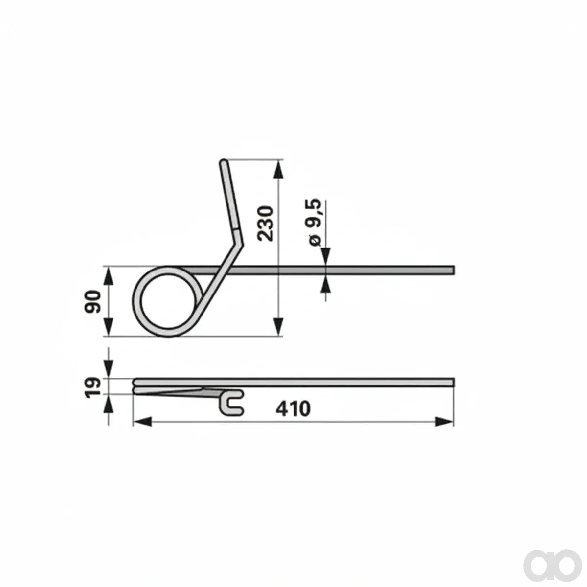 Prillinger - 00310313 - Saatstriegelzinke Anstelle Von