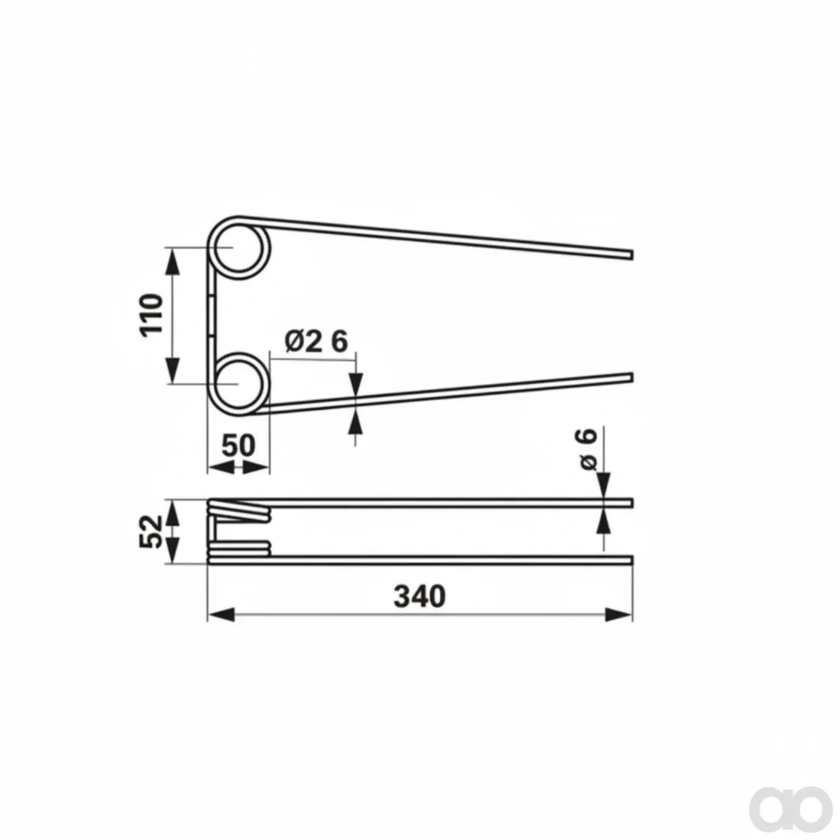 Prillinger - 00310325 - Saatstriegelzinke Anstelle Von
