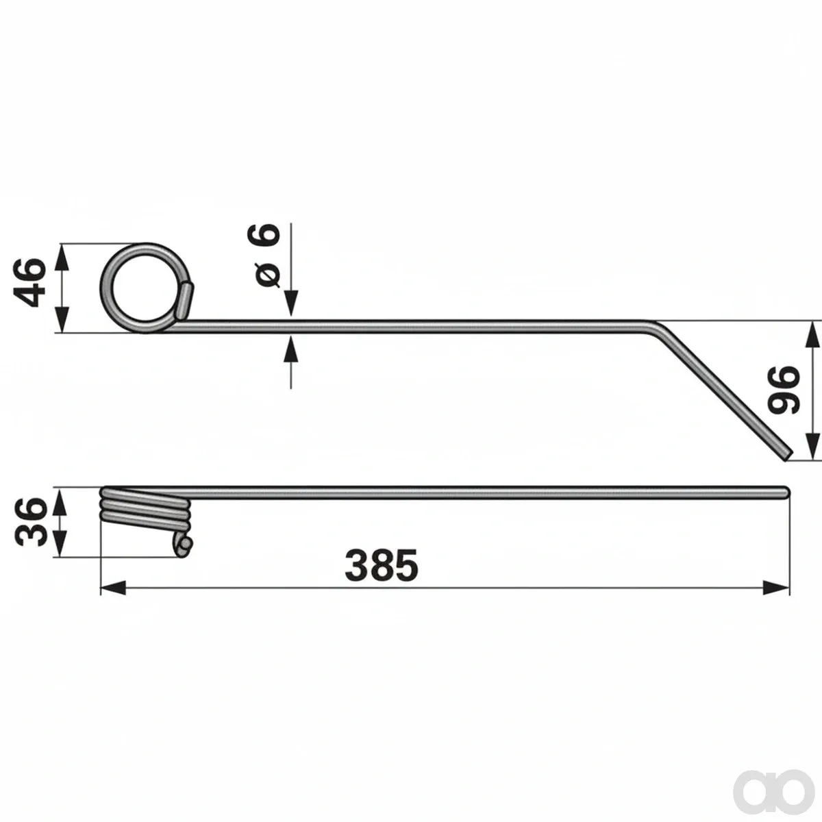 Prillinger - 00310371 - Hackstriegelzinke Anstelle Von