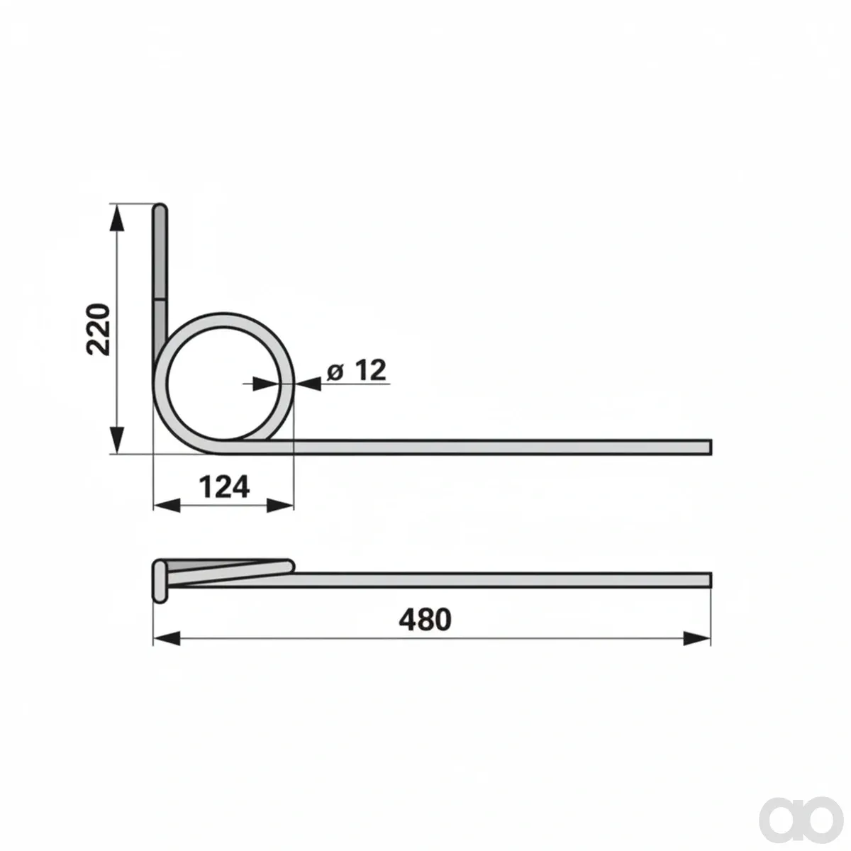 Prillinger - 00310419 - Saatstriegelzinke Anstelle Von
