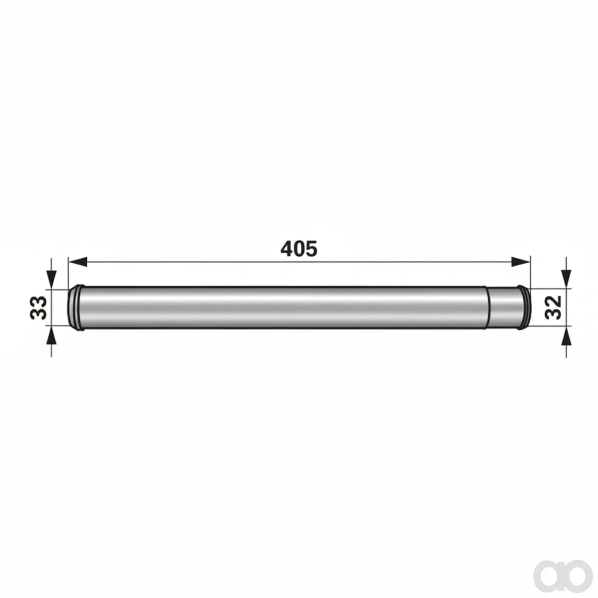 Prillinger - 00310756 - Auslaufrohr Anstelle Poettinger