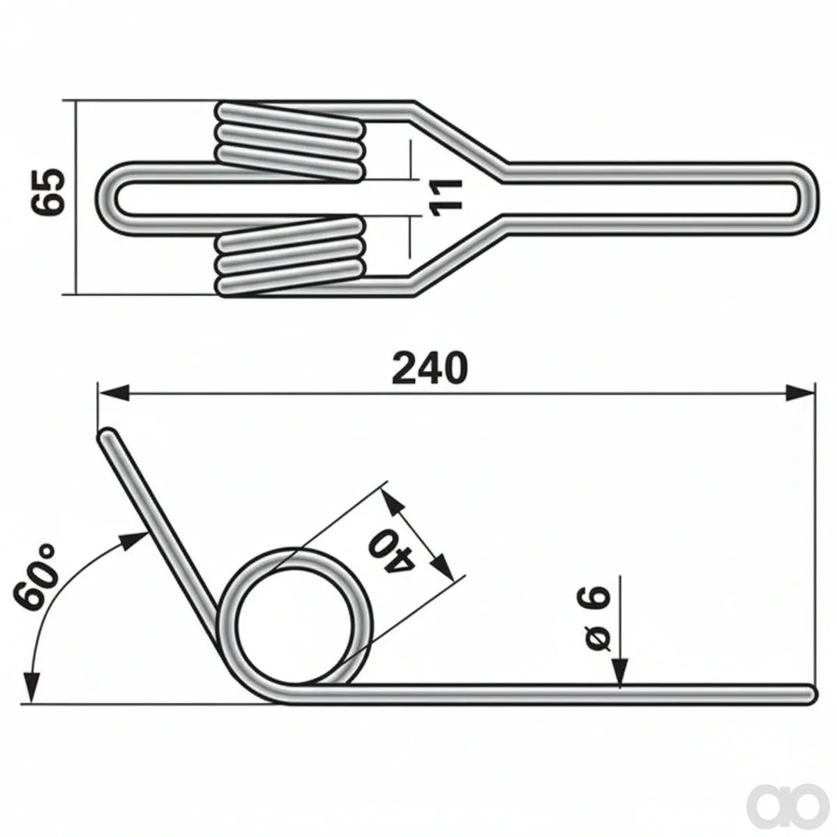 Prillinger - 00310810 - Saatstriegelzinke Anstelle Von