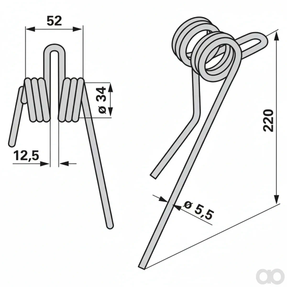 Prillinger - 00310829 - Saatstriegelzinke Anstelle Von