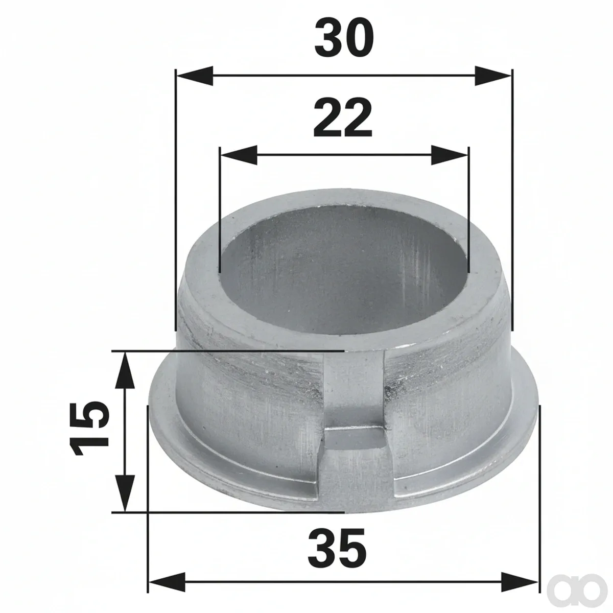 Prillinger - 00318544 - Lagerbuechse Rund Nordsten 7000