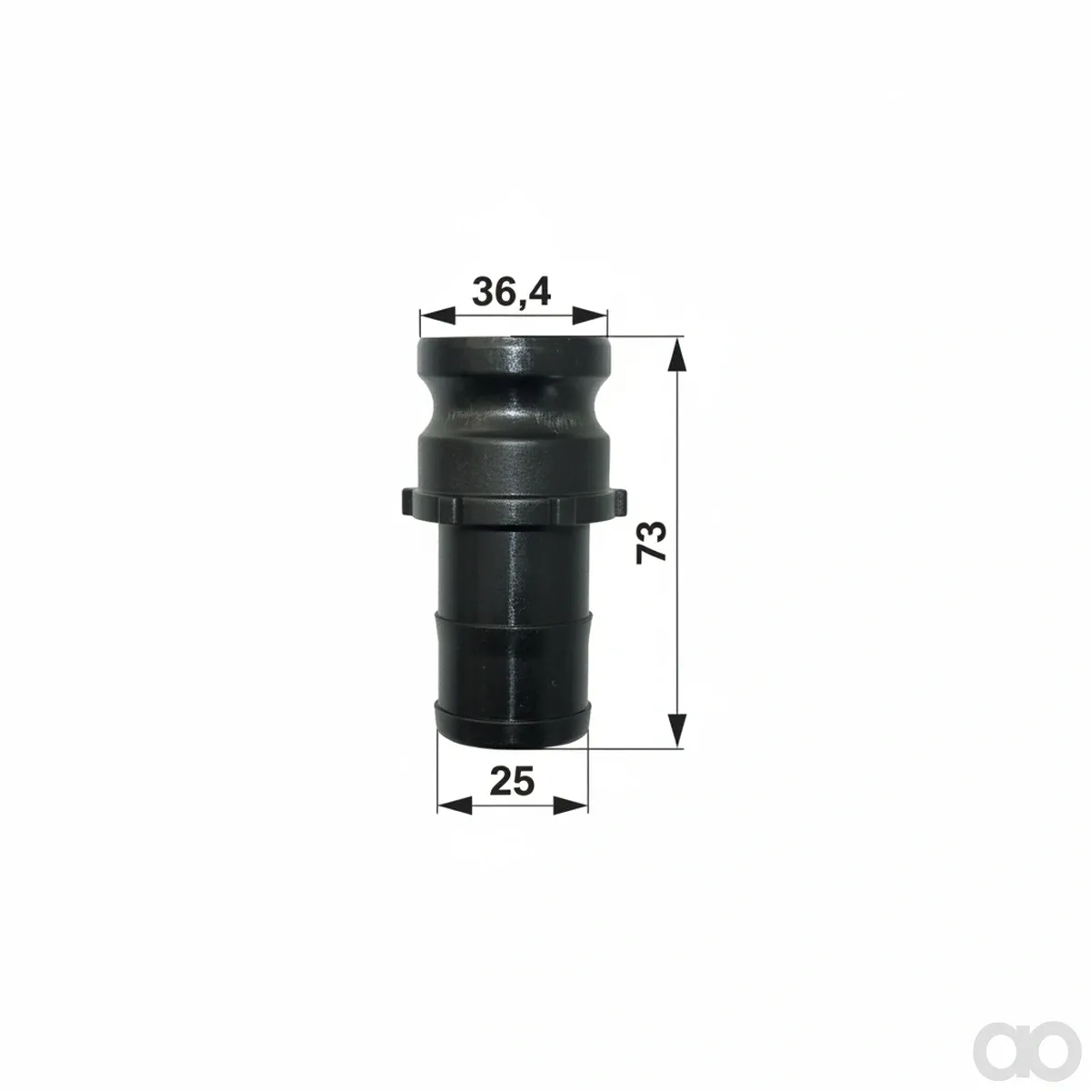 Prillinger - 00340255 - Fixloc Vaterteil Schlauchtuelle