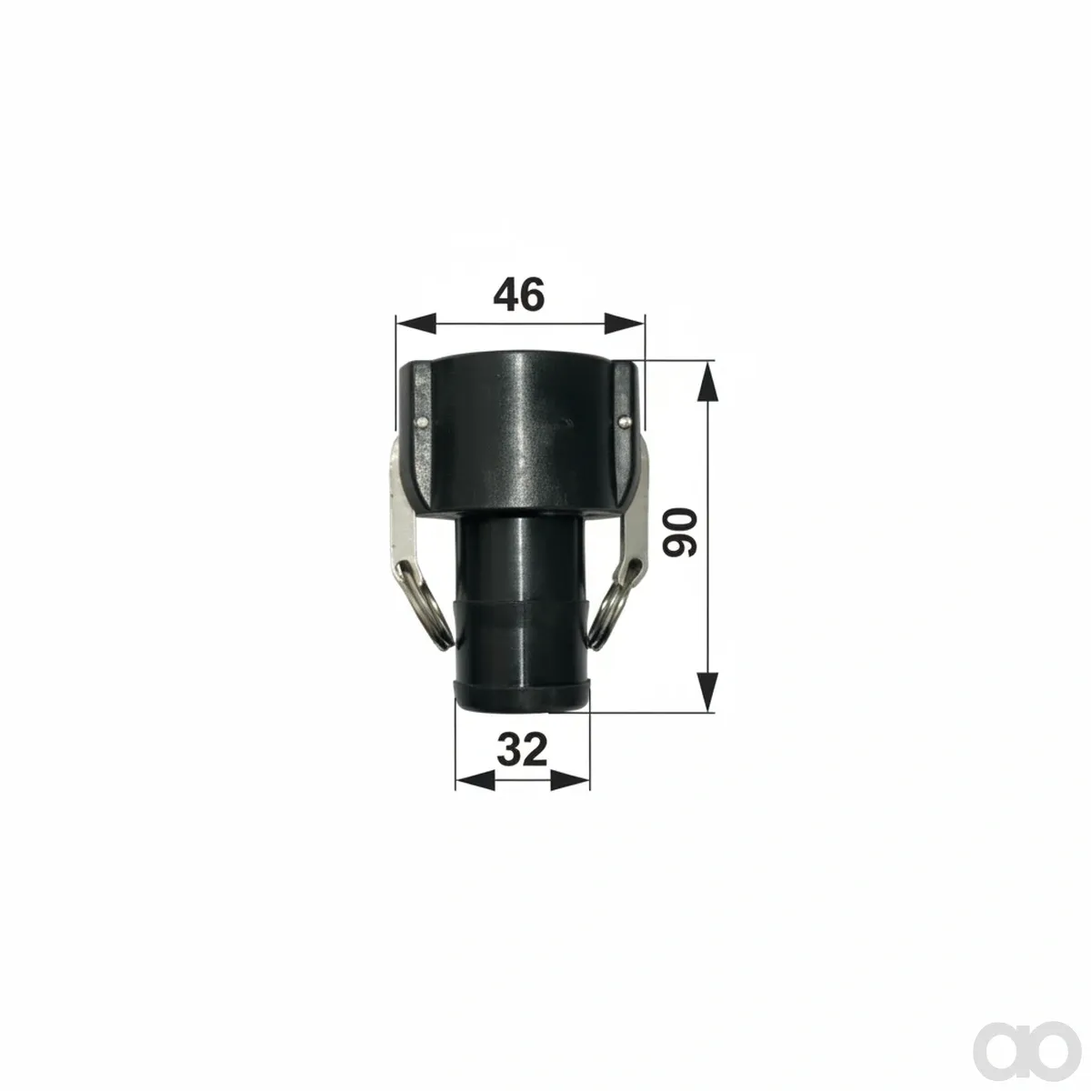 Prillinger - 00340276 - Fixloc Mutterteil Schlauchtuelle