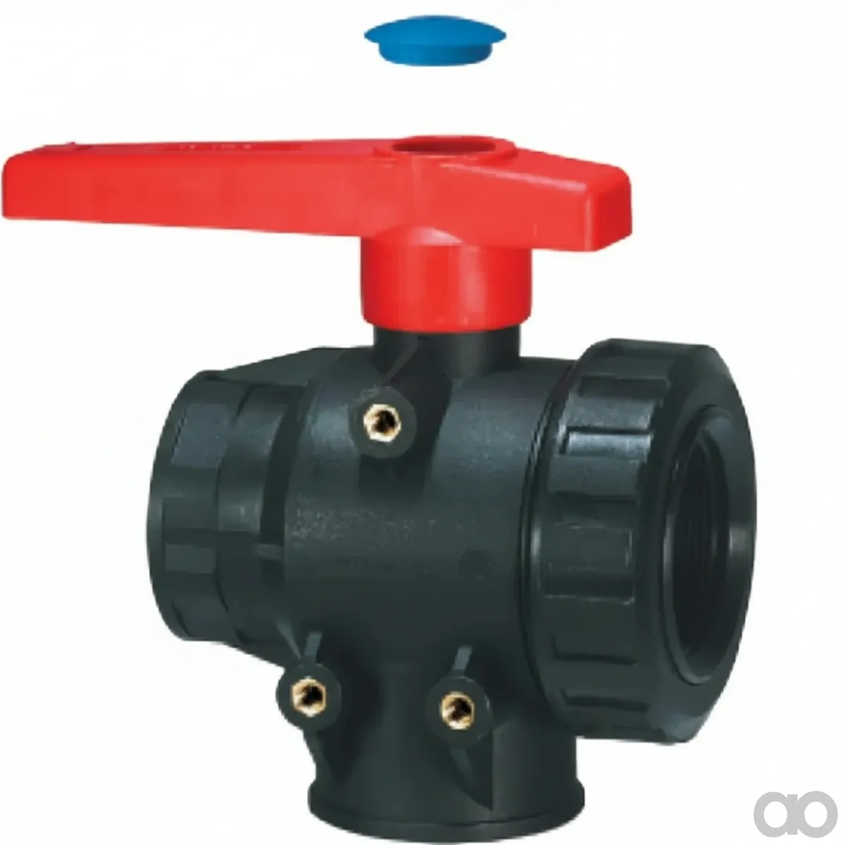 Prillinger - 00342103 - 3 - Wege Kugelhahn 1/2 Zoll