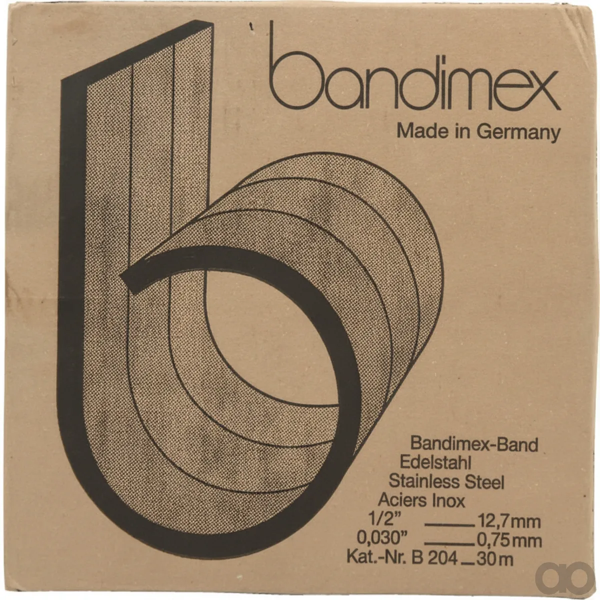 Prillinger - 00345034 - Bandimex Bandrolle Edelstahl 3