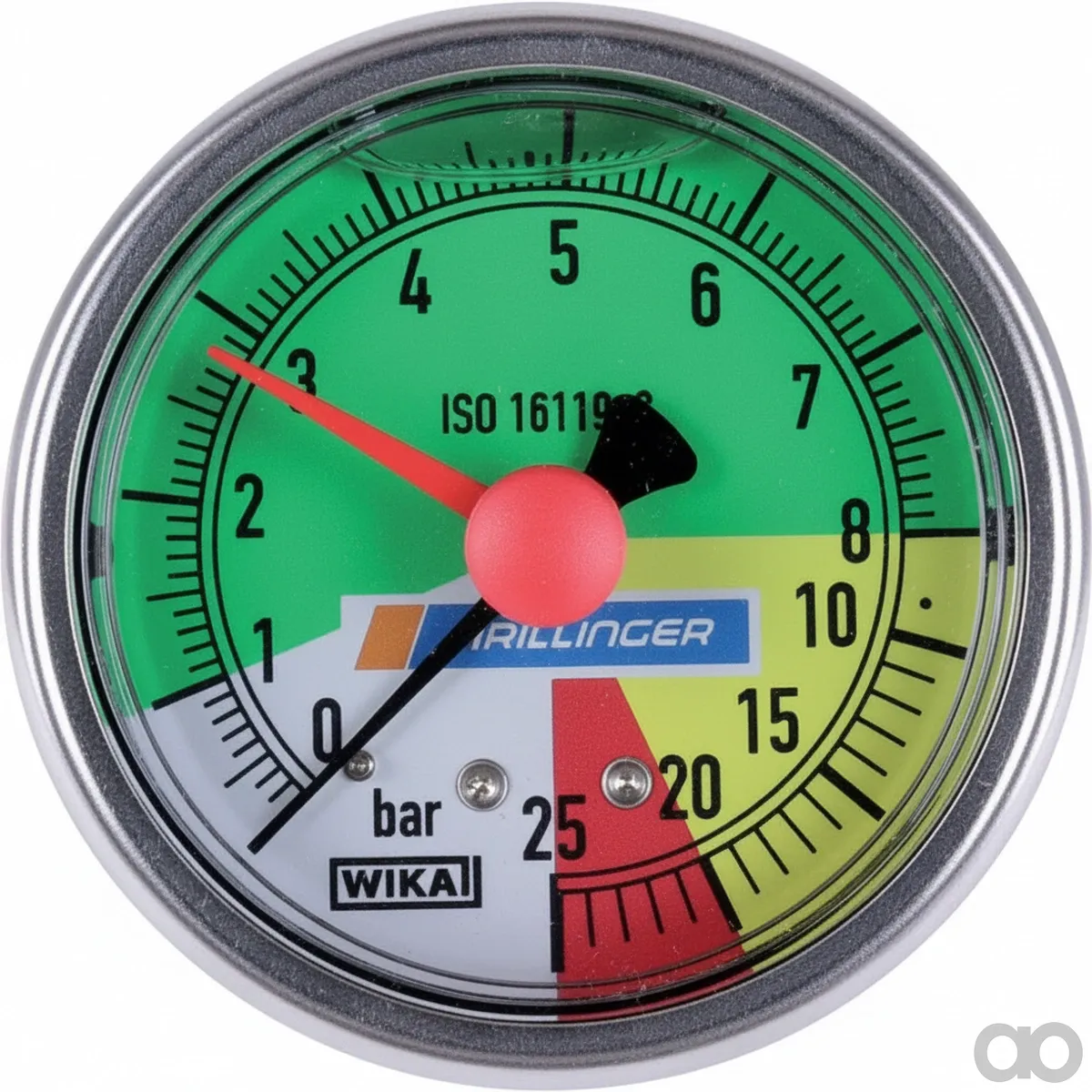 Prillinger - 00346310 - Glyzerin Manometer 63mm 0-8/25