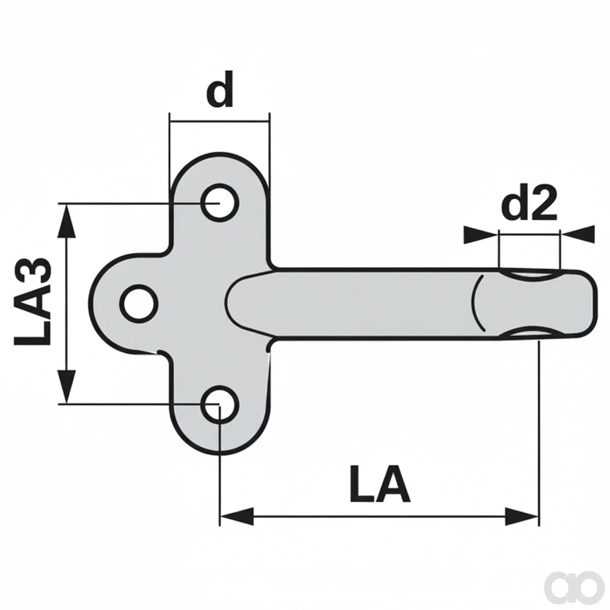 Prillinger - 00350343 - Einfalloese verzinkt Groesse 3 22