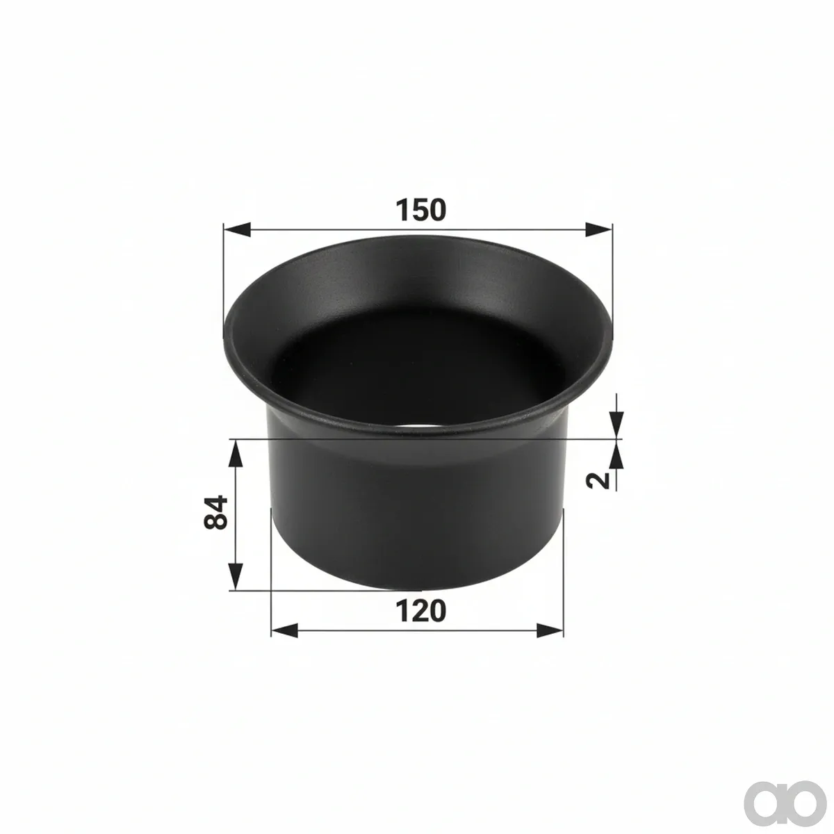 Prillinger - 00380688 - Reduzierstueck 150X122X2 Mm Rohr