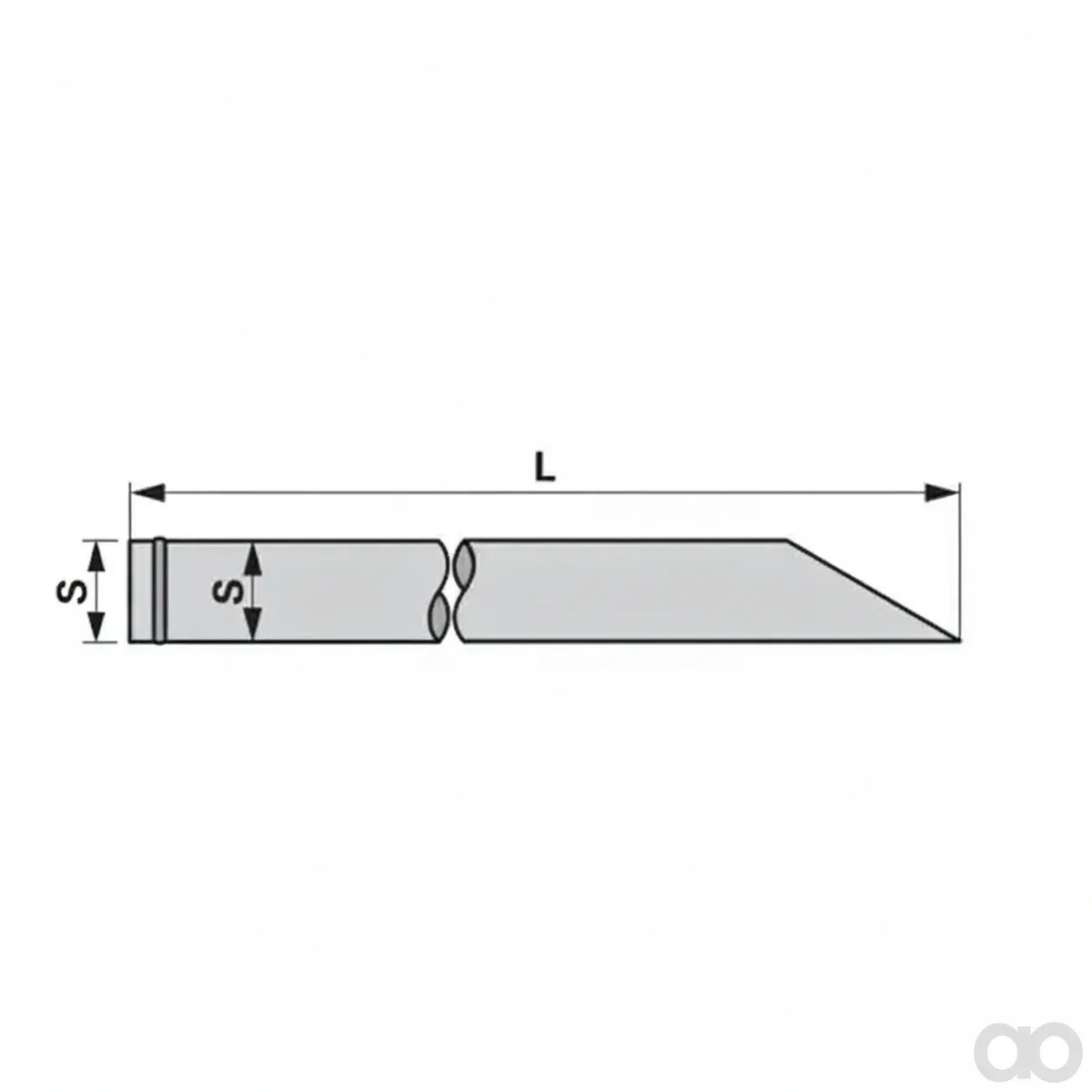 Prillinger - 00381107 - Saugrohr Gerade mit Schlauchtue