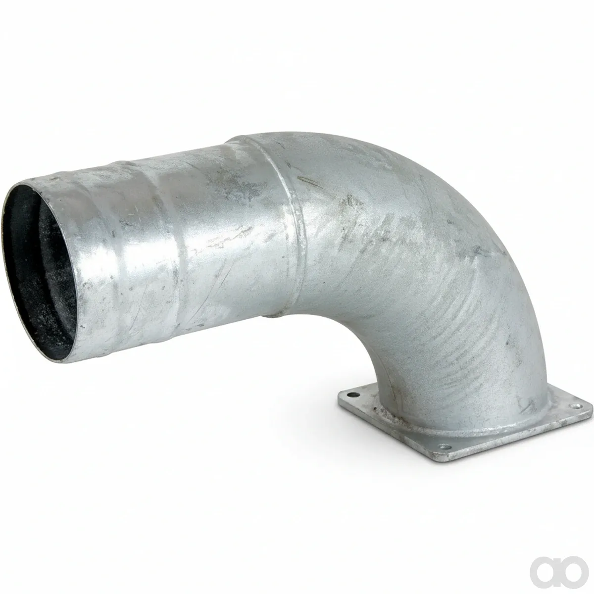 Prillinger - 00381344 - Stahlflansch 90 Grad mit Schlauch