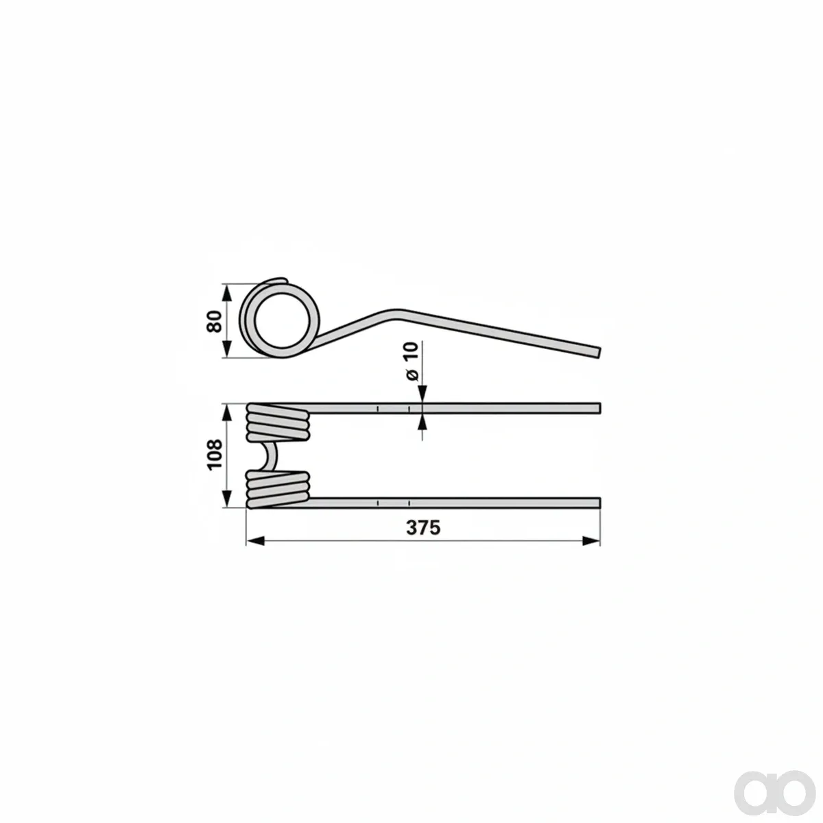 Prillinger - 00401117 - Kreiselheuerzinke Anstelle Von