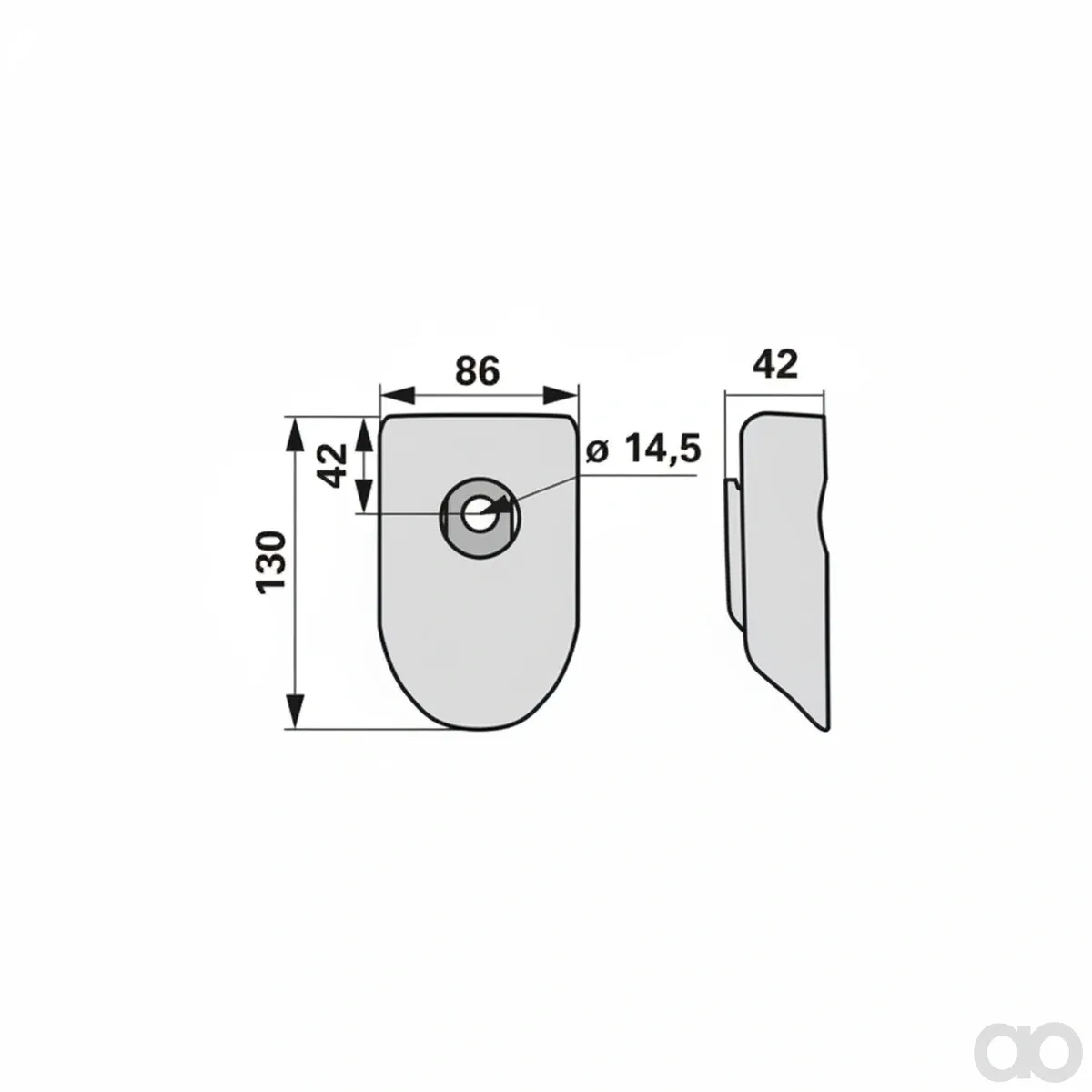 Prillinger - 00404415 - Abdeckblech Anstelle Von Kuhn