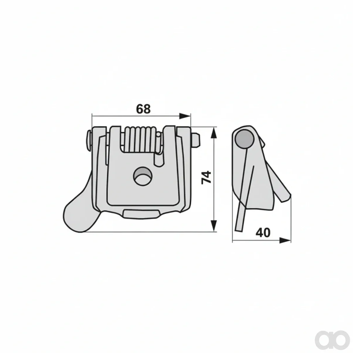 Prillinger - 00404421 - Zinkenhalter Original Lely 4.1