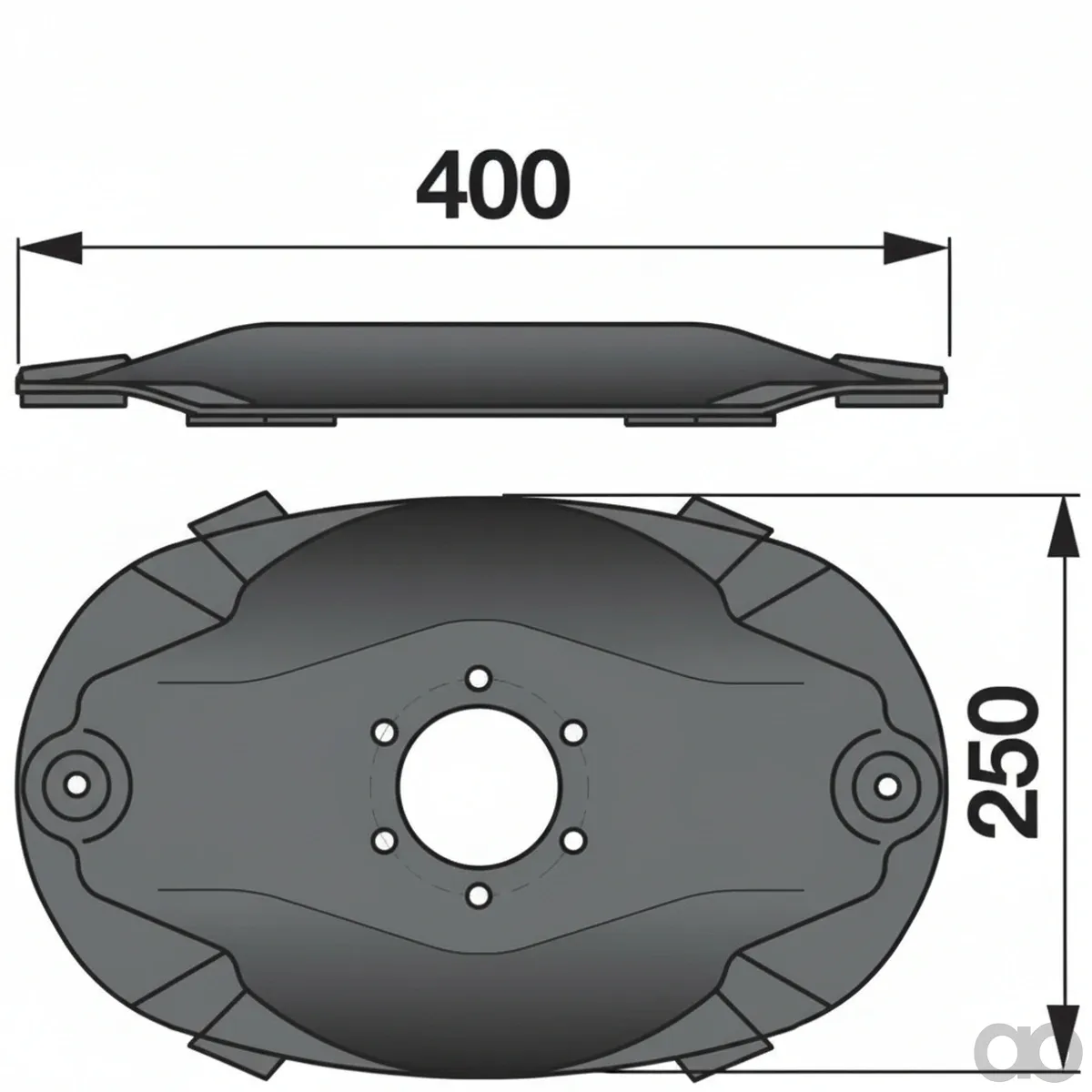Prillinger - 00412151 - Maehscheibe Anstelle Von Claas
