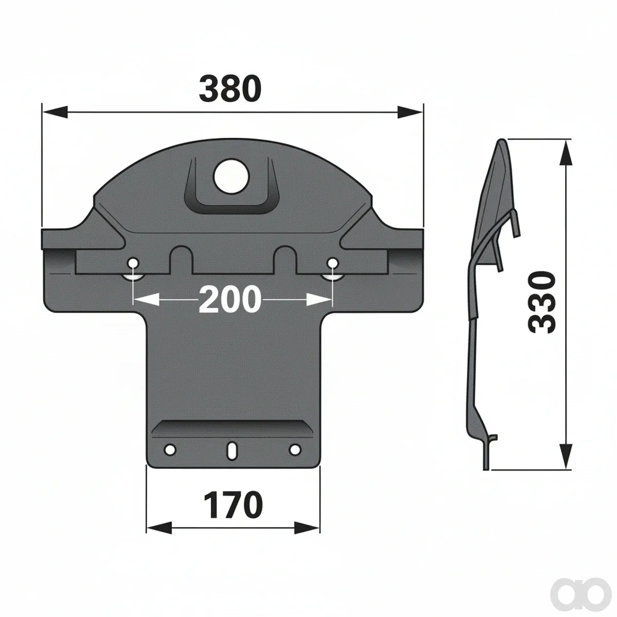 Prillinger - 00412228 - Gleitkufe Anstelle Von Claas 9