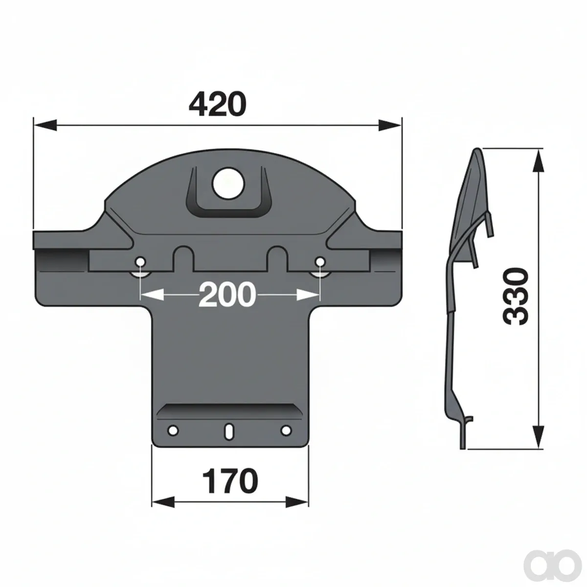 Prillinger - 00412230 - Gleitkufe Anstelle Von Claas 9