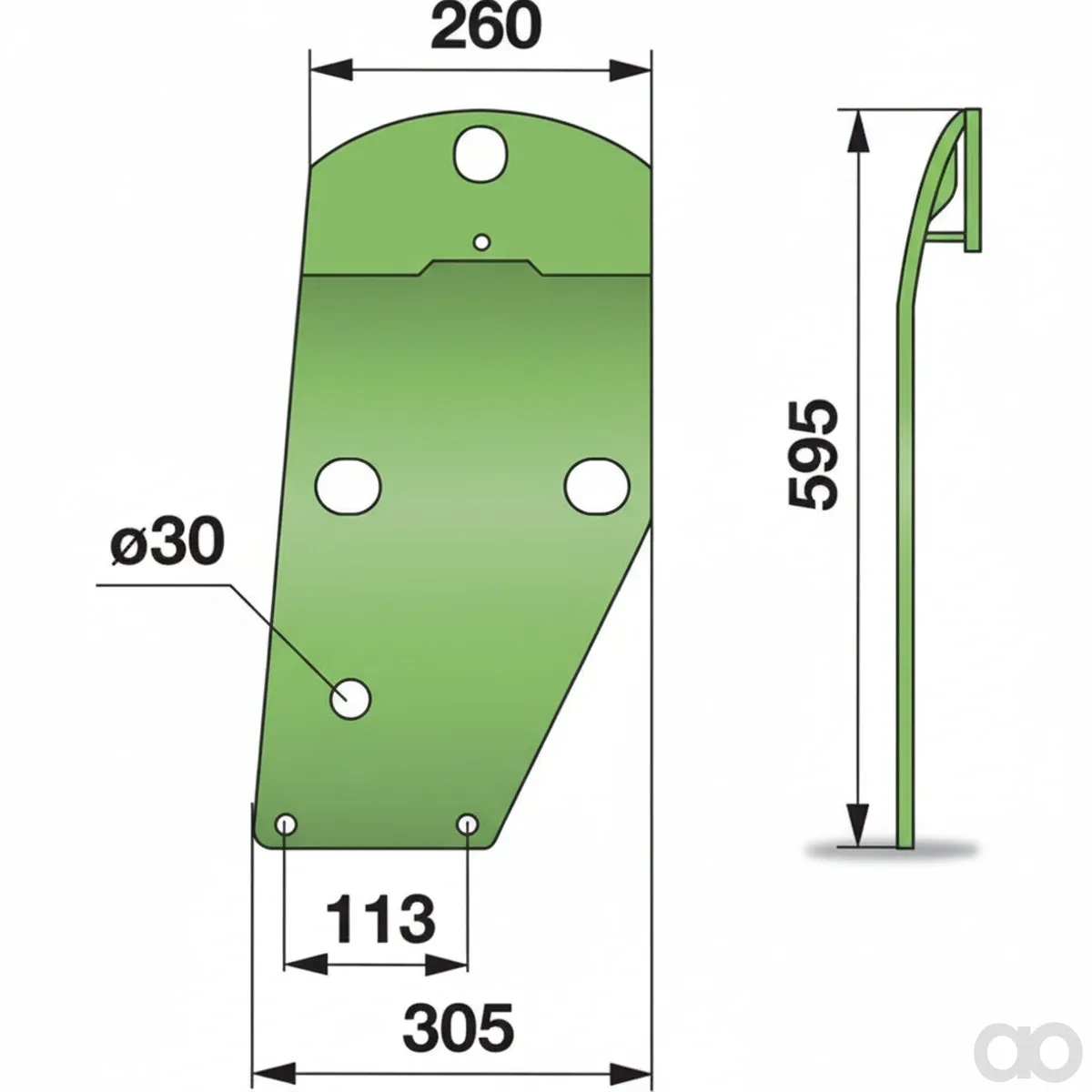 Prillinger - 00412453 - Gleitkufe Stangen Anstelle Von 1