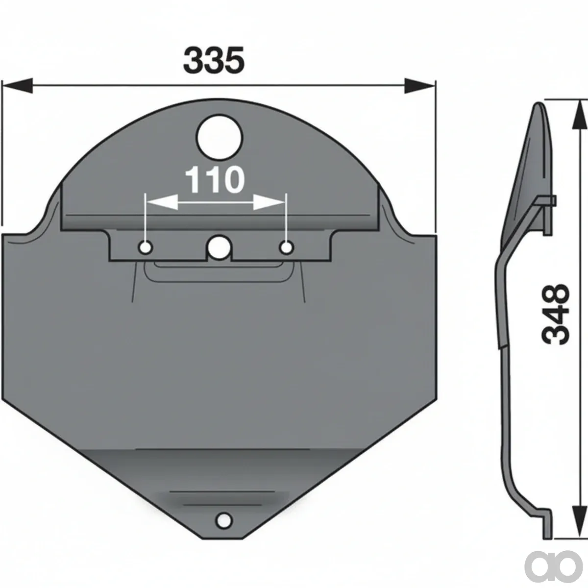 Prillinger - 00412784 - Gleitkufe Anstelle von Vicon 1