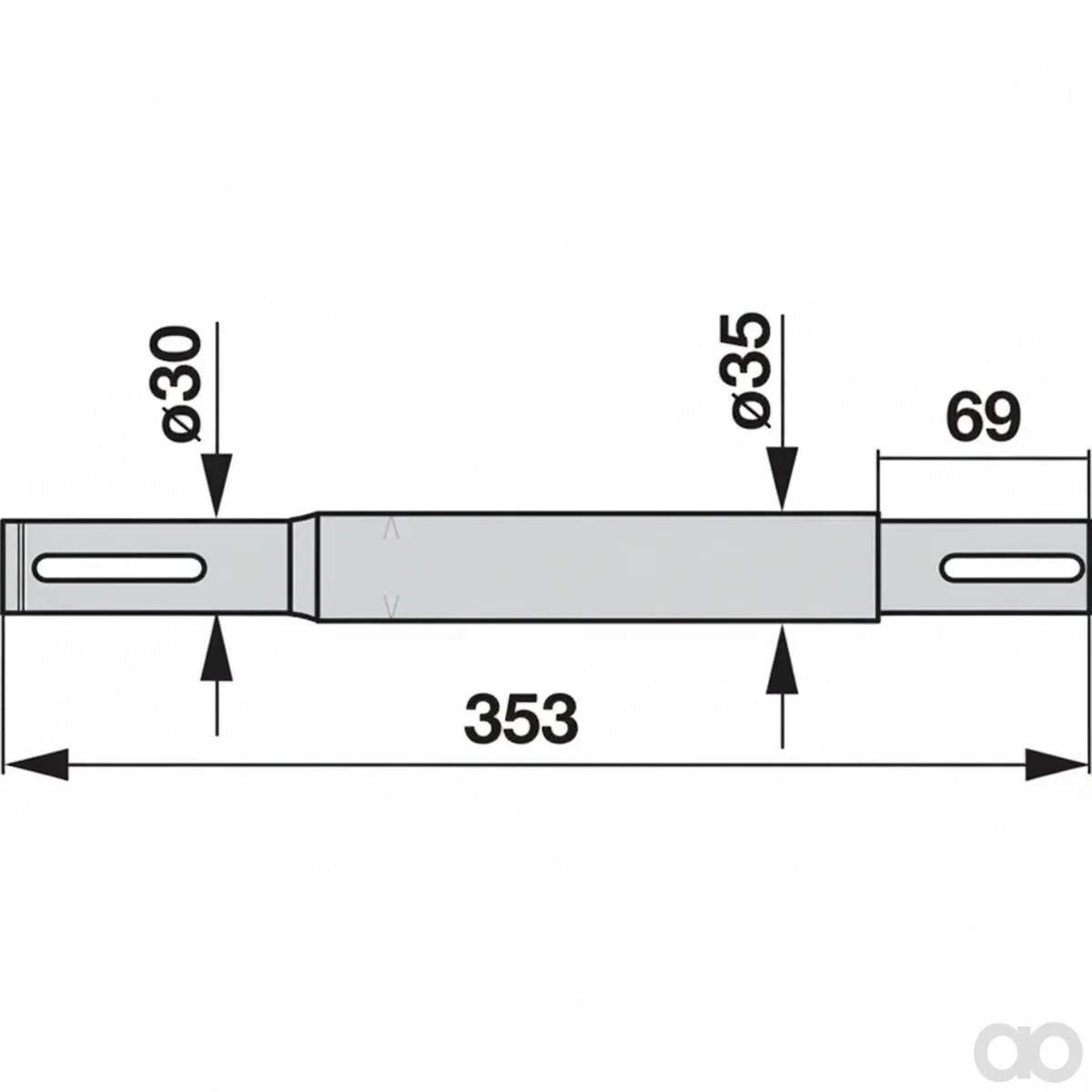 Prillinger - 00416200 - Antriebswelle Anstelle Von Deutz Fahr
