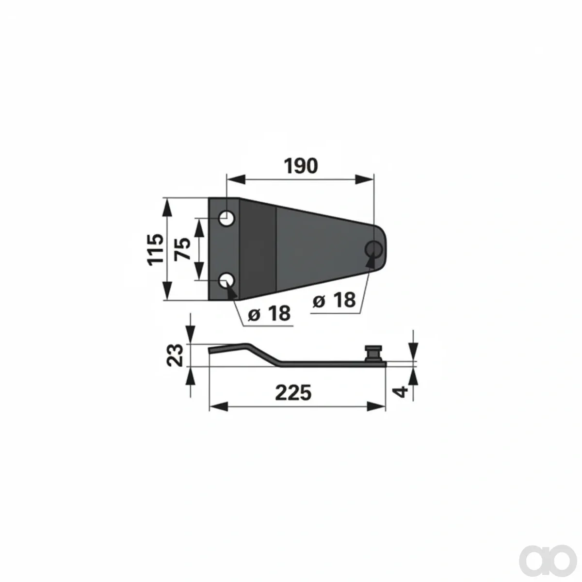 Prillinger - 00421709 - Messerhalter Anstelle Von Sip
