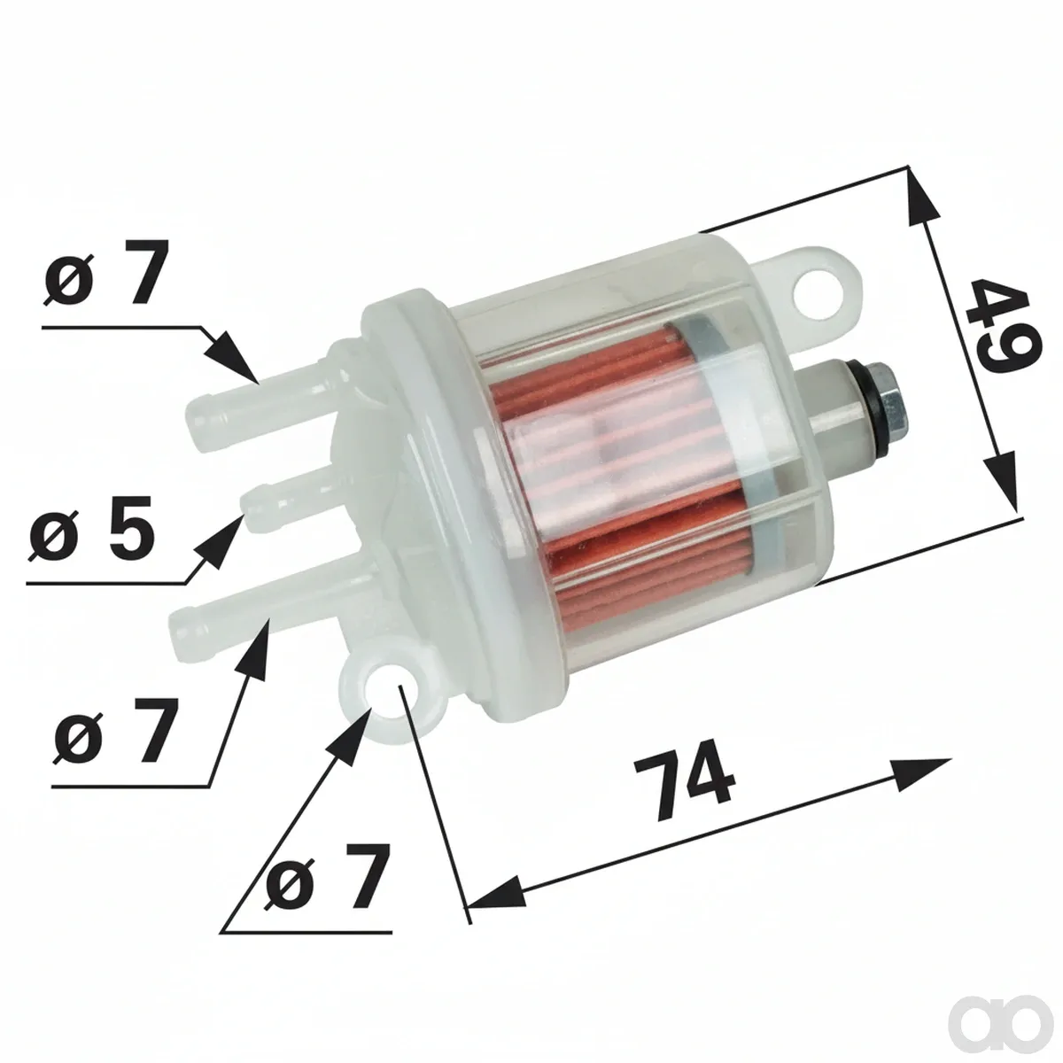 Prillinger - 00428540 - Benzinfilter Anstelle von Robi