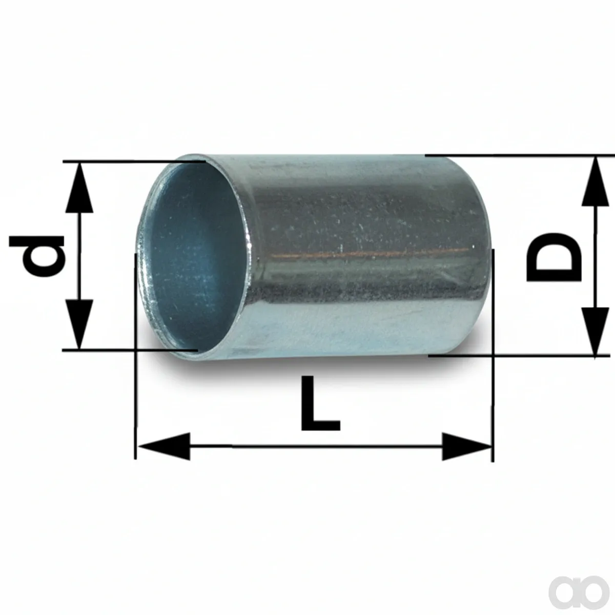 Prillinger - 00429380 - Endhuelse L: 9,5 mm, AD: 5,8 mm