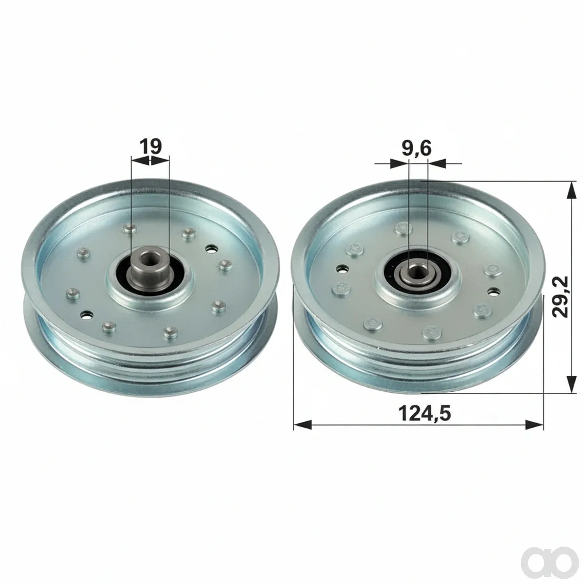 Prillinger - 00433769 - Umlenkrolle 25,4 Mm, Flachriemen