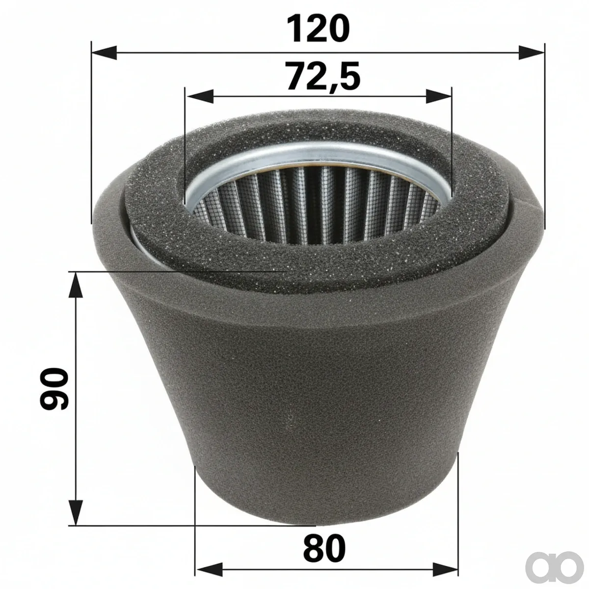 Prillinger - 00434840 - Luftfilter anstelle von Robin