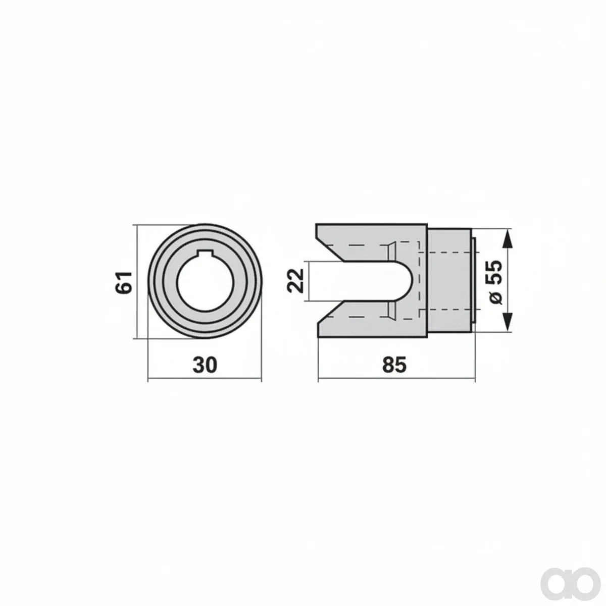 Prillinger - 00457211 - Antriebsklaue Anstelle Von Kuhn