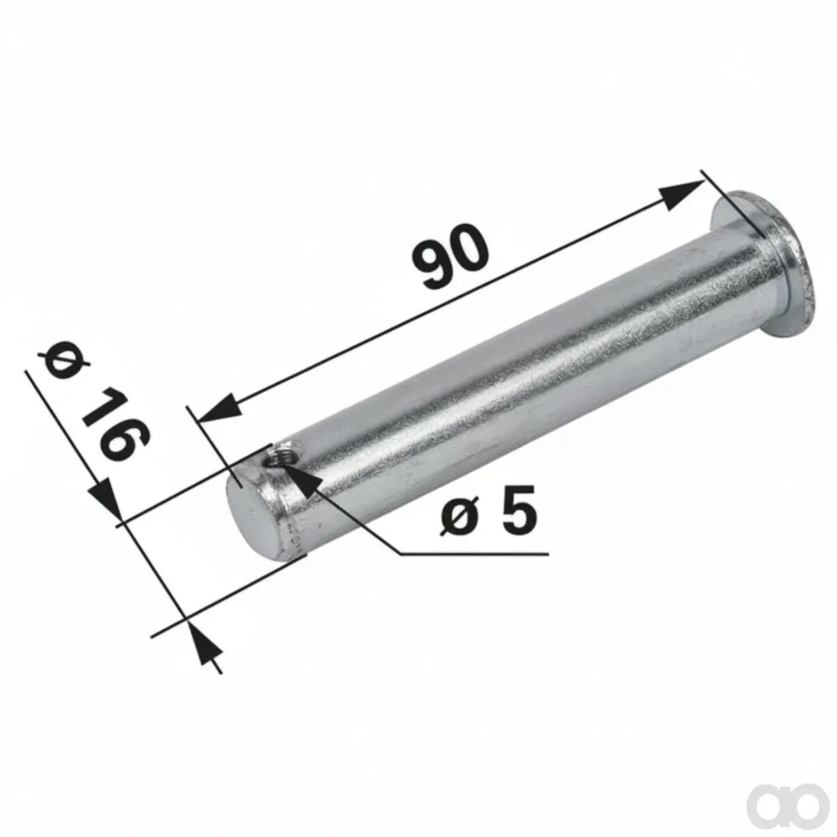 Prillinger - 00462762 - Sicherungsbolzen 16X90, Sip 15
