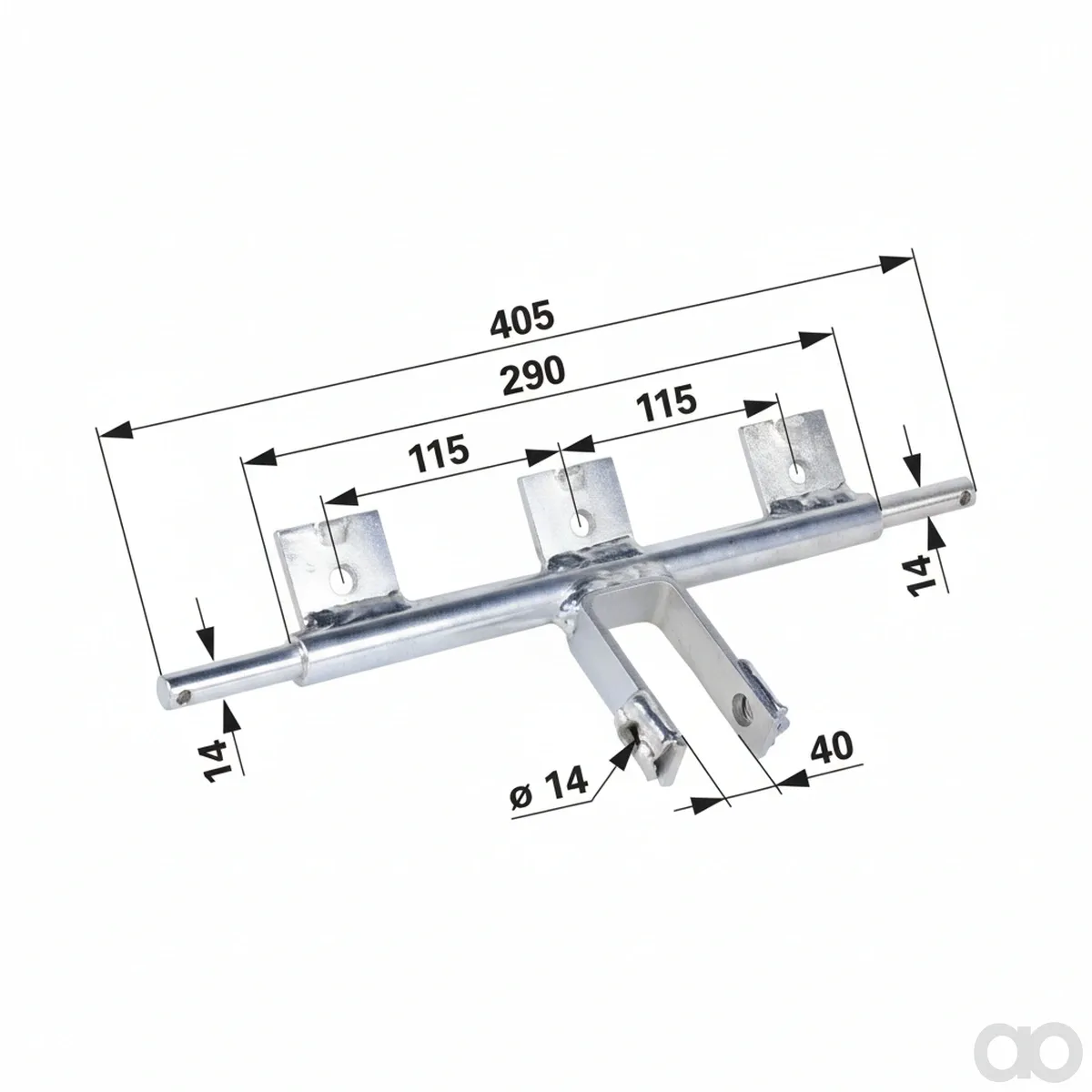 Prillinger - 00468056 - Zinkentraeger 3 Reihig Anstelle