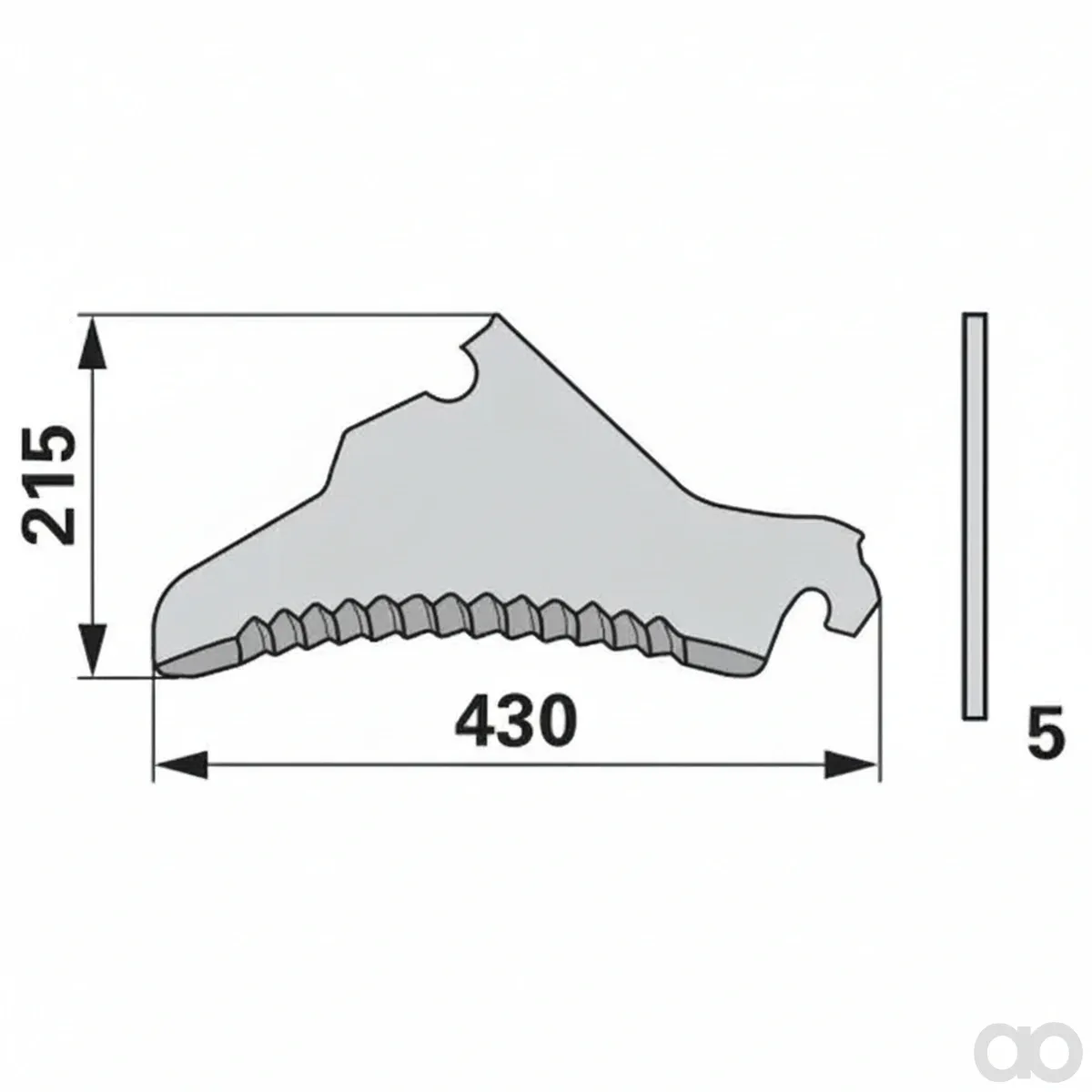 Prillinger - 00470617 - Ladewagenmesser Anstelle Von P