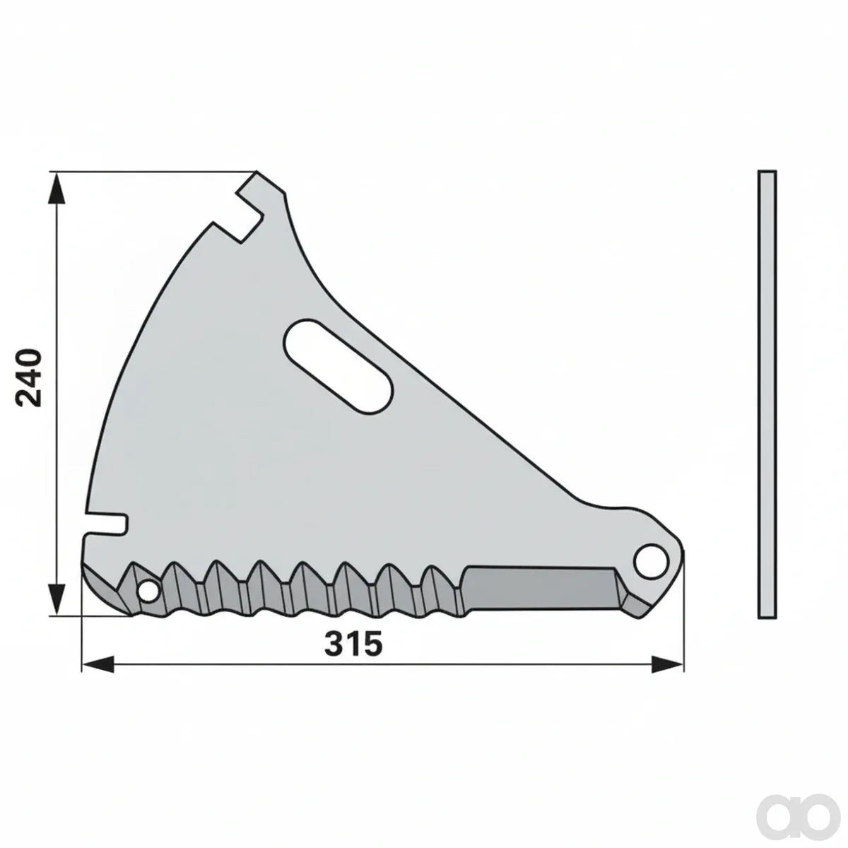 Prillinger - 00470888 - Ladewagenmesser Anstelle Von D