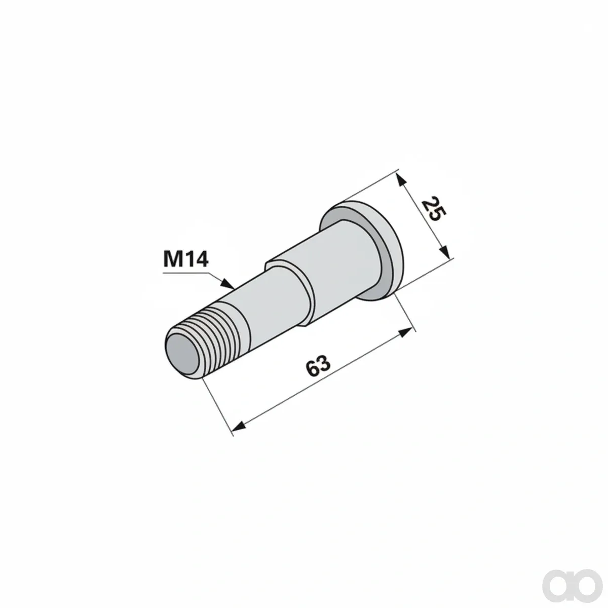 Prillinger - 00473008 - Laufbolzen Universal Anstelle