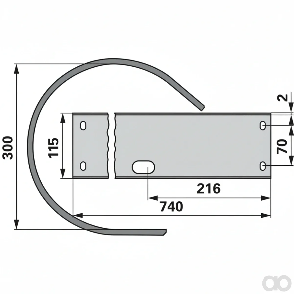 Prillinger - 00475515 - Abstreifer Stangen Anstelle Von