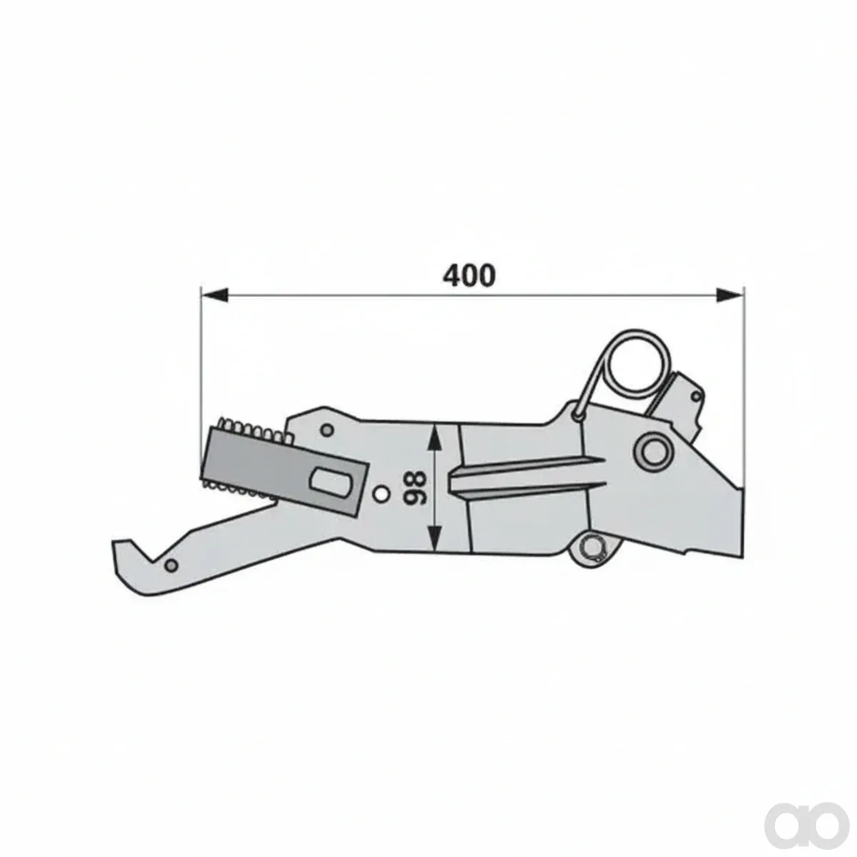 Prillinger - 00476710 - Messerhalter Komplett, Poettinger