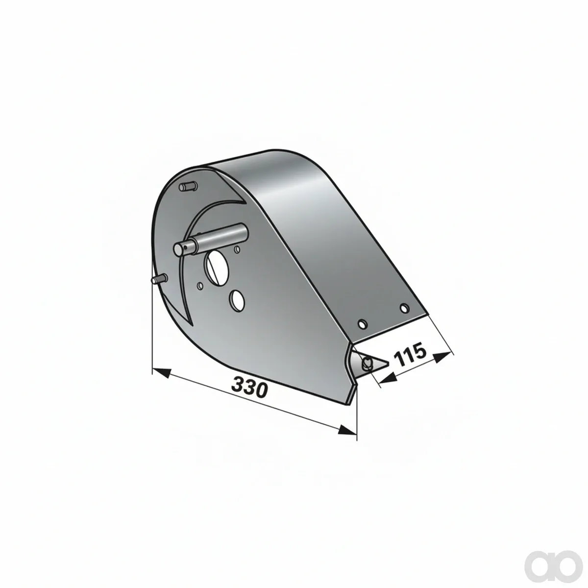 Prillinger - 00478036 - Mantelblech Stangen Anstelle Von Steyr
