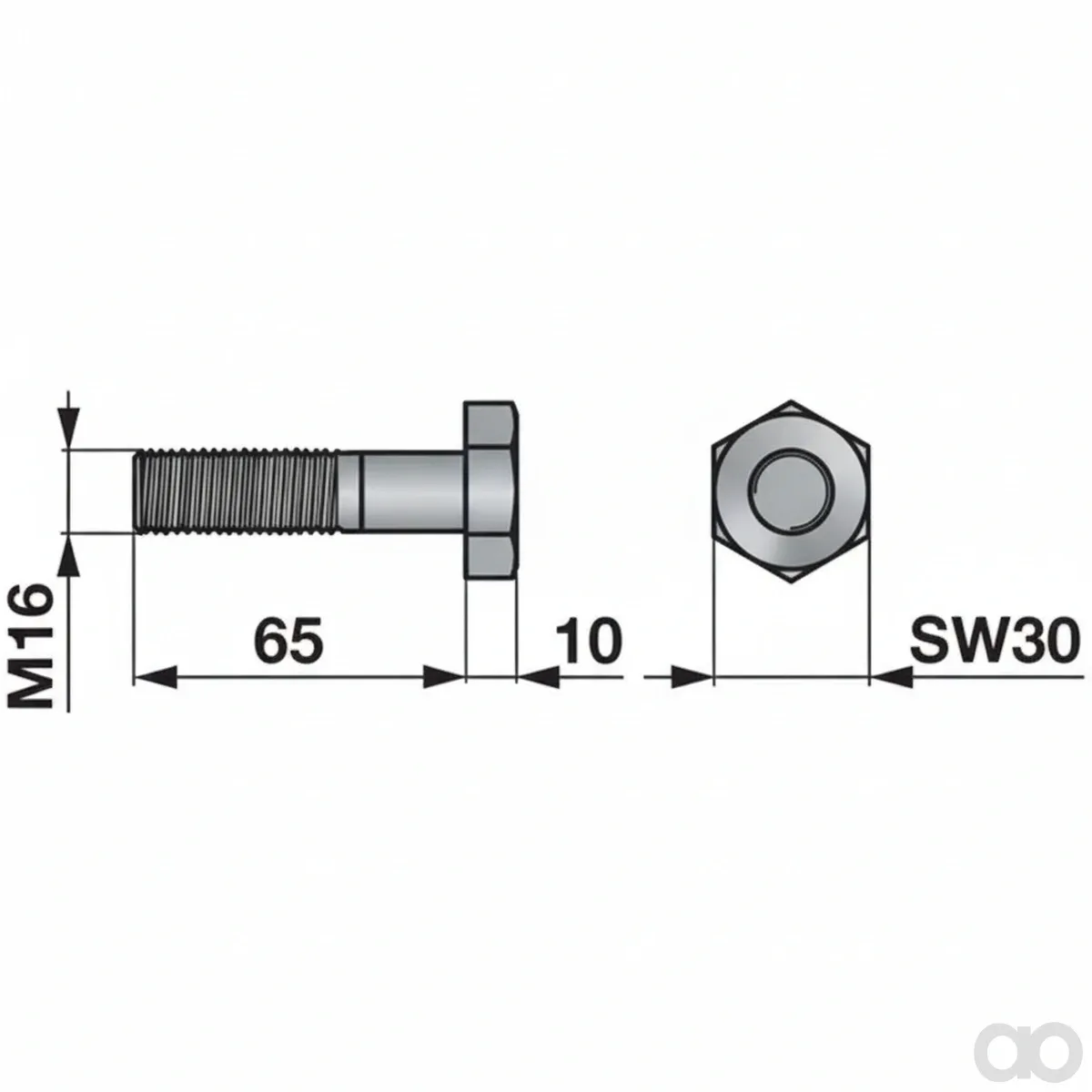 Prillinger - 00481534 - Sechskantschraube Anstelle Von