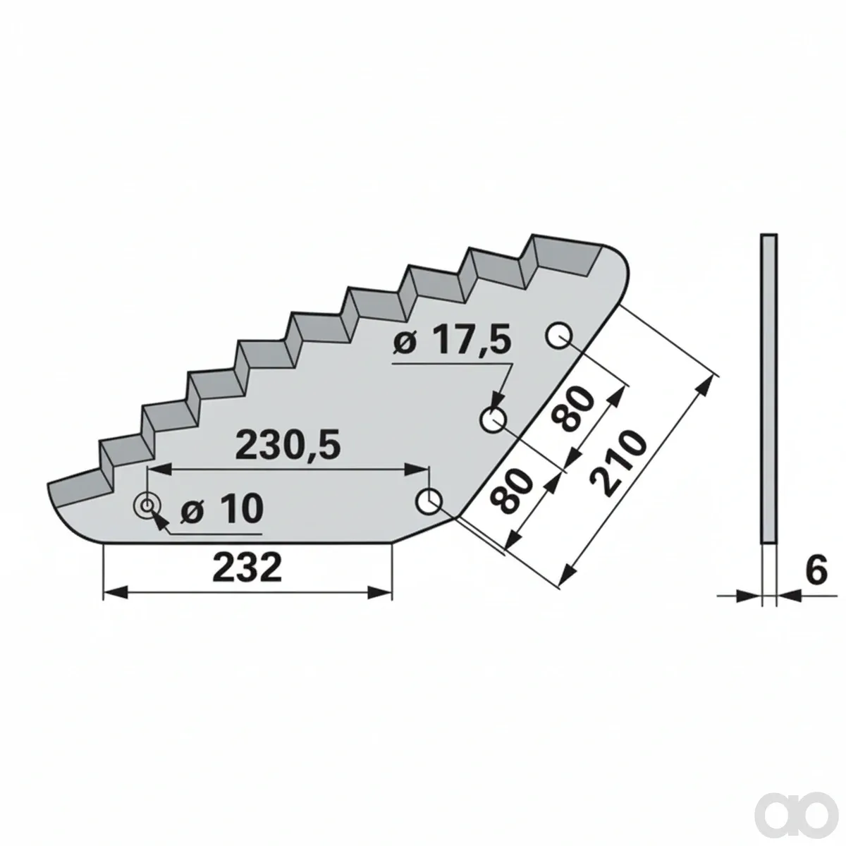 Prillinger - 00485157 - Mischwagenmesser Anstelle Von