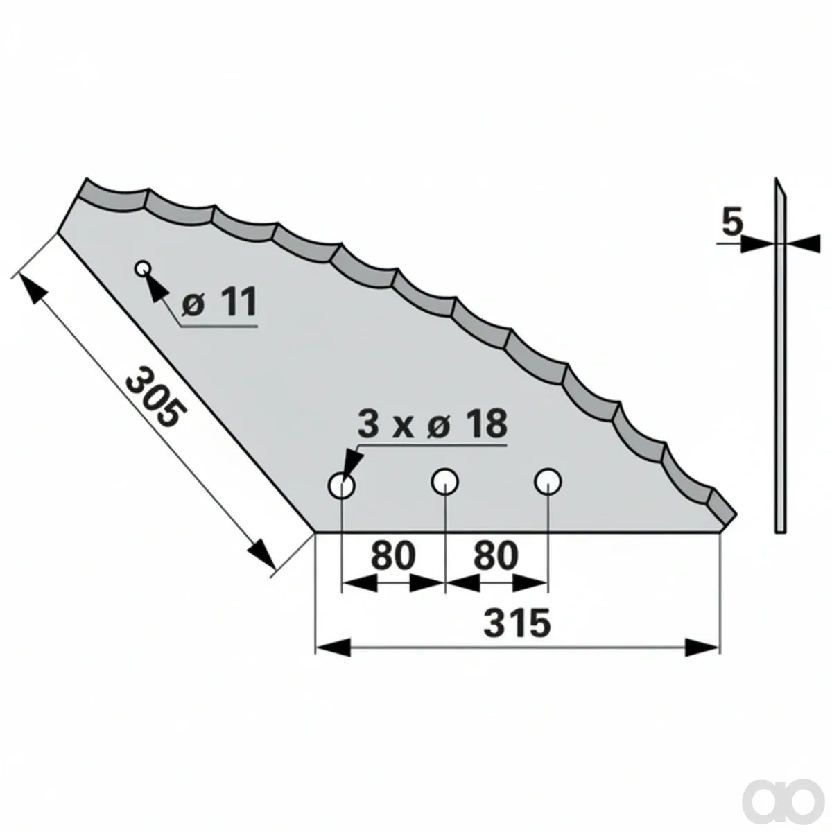 Prillinger - 00485458 - Mischwagenmesser Anstelle Von