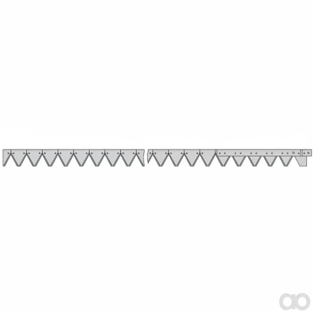 Prillinger - 00501238 - Maehmesserhaelfte 5,40M Anstelle